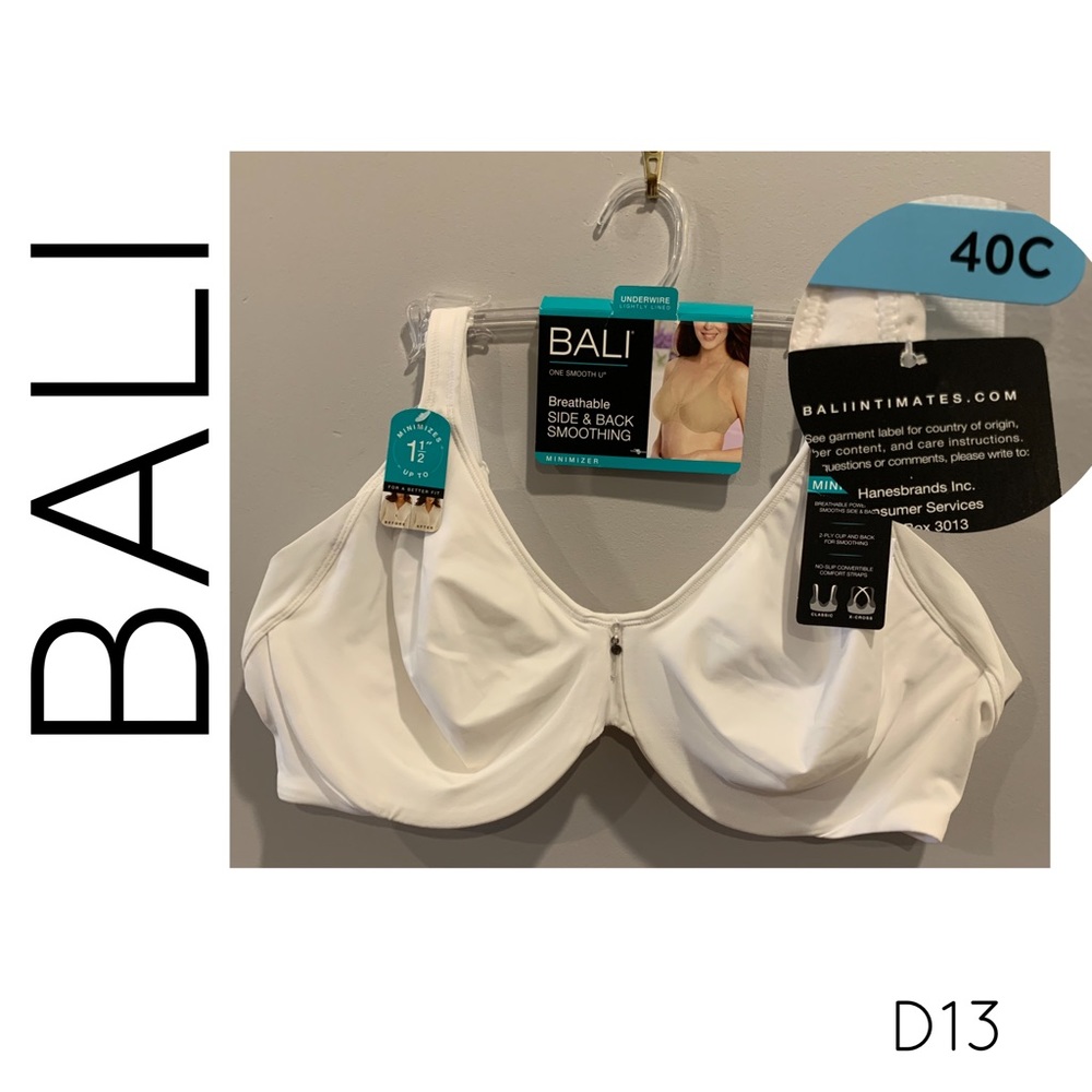NWT Bali Convertible Minimizer 40C (D13)